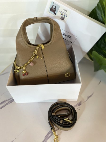 حقيبة كوتش لانا مختومة قاعدة 25 سم مع علبة ماستر كوبي ✨