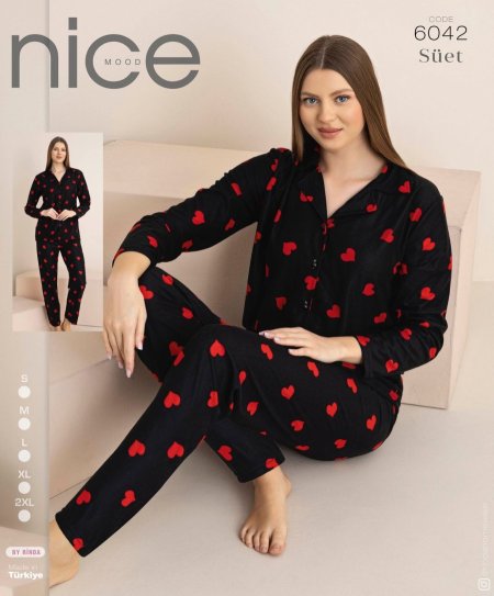 بيجامة ربيعه قماشة زبده