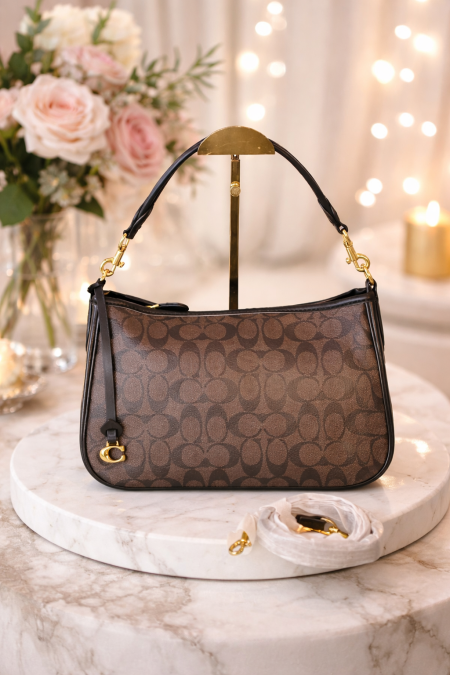 حقيبة كوتش مختومه قاعدة 25 سم مع علبة