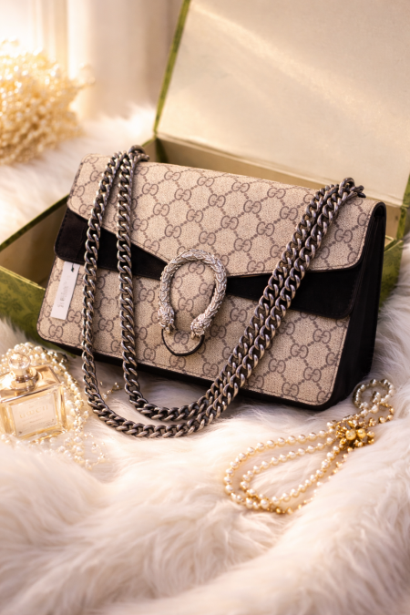 حقيبة جوشتي مختومة قاعدة 28 سم مع علبة