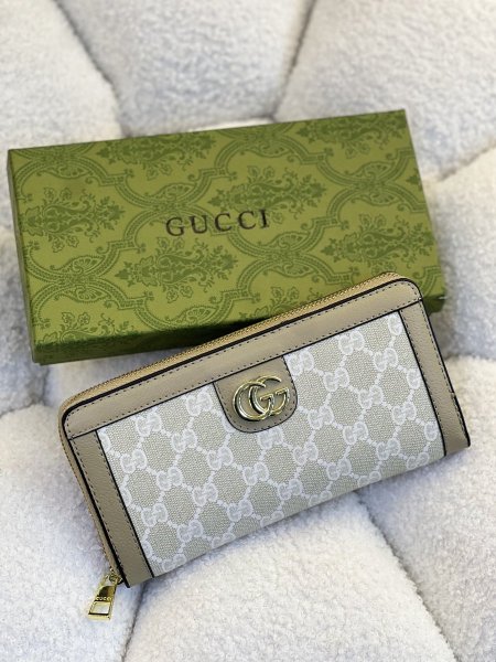 محفظة GUCCl حجم كبير مع علبه
