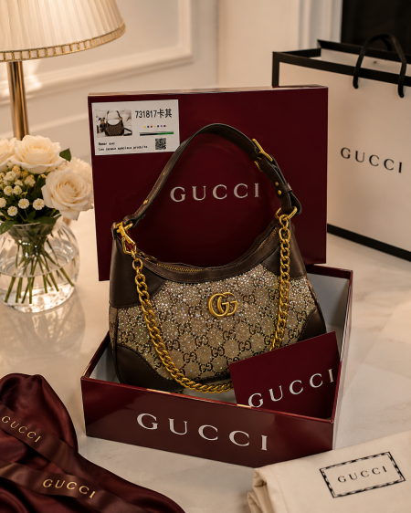 حقيبه GUCCI مختومه ماستر مع علبه كوليتي عاليه
