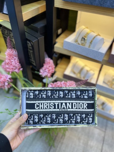 محفظة CHRISTIANDIOR للبطاقات والنقود مع علبة