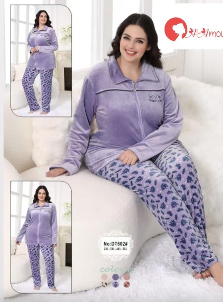 بجامه حجم كبير سحاب