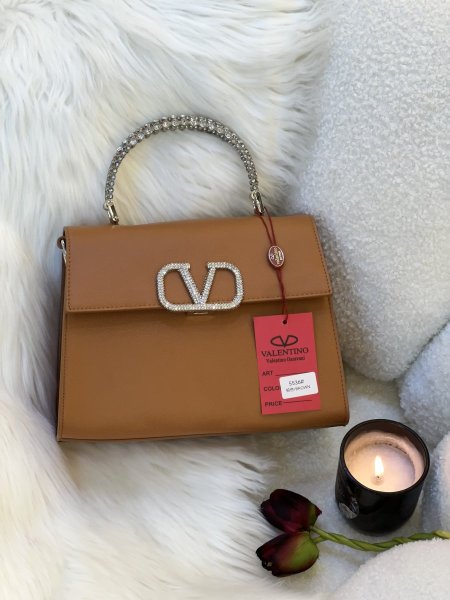 حقيبة VALENTlNO قاعدة 25 سم بلون الكمل