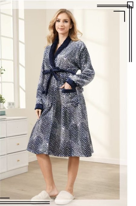 روب مخمل قصير